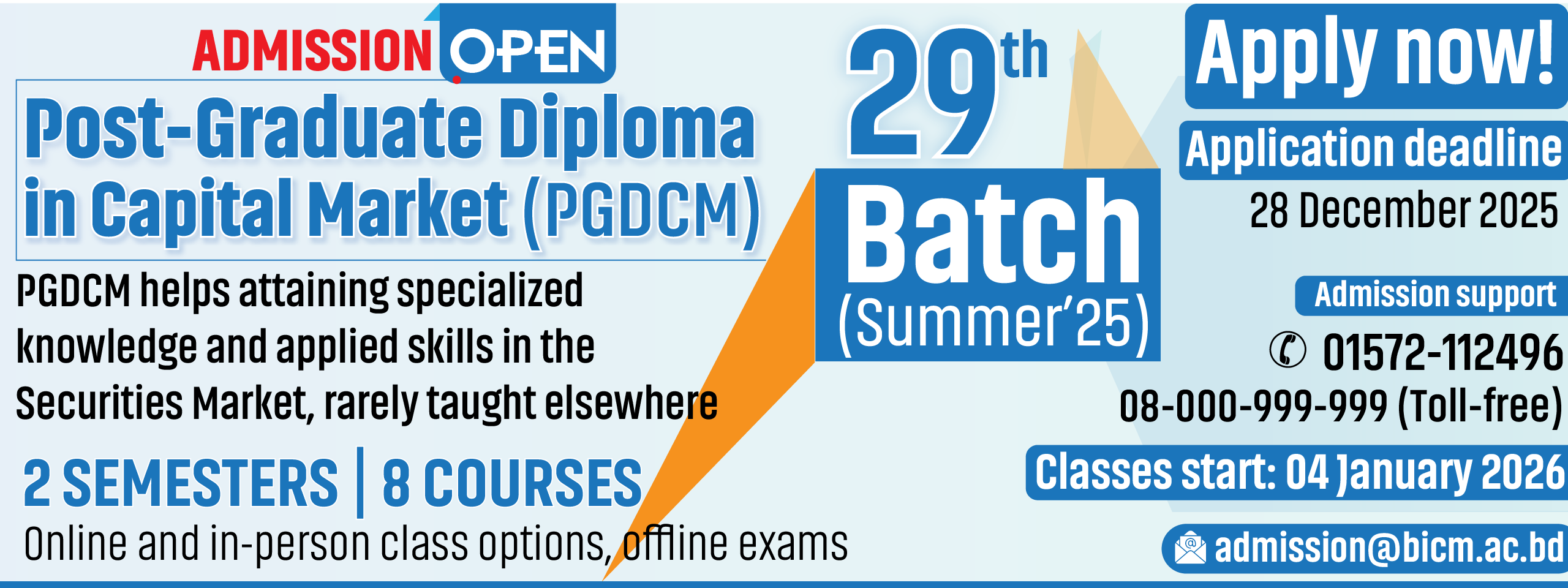 PGDCM 29th Batch (Spring-2026)